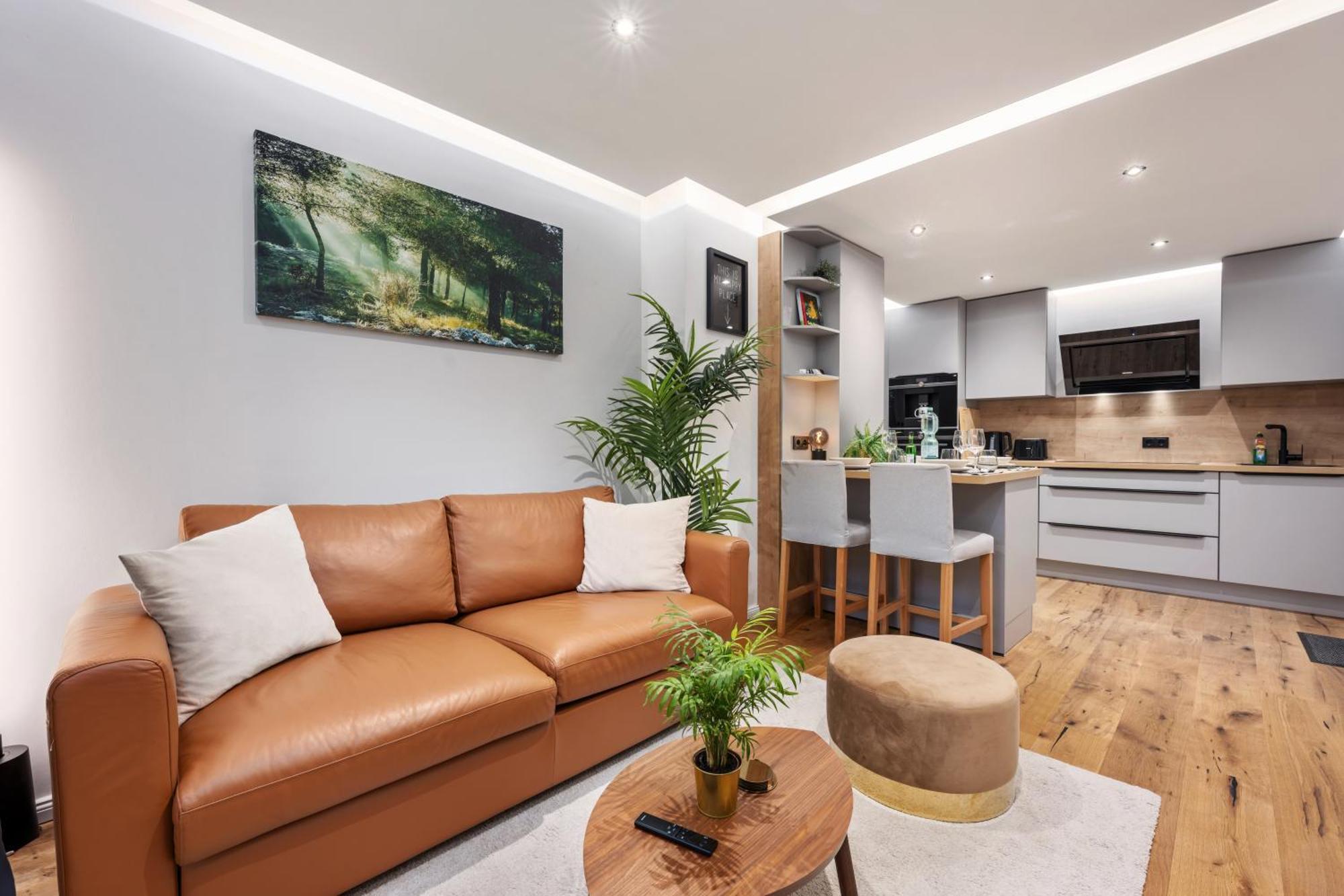 Edler Wohnraum Noble Stadtoase Mit Boxspringbett, Kaffeevollautomat, Lift & Parkplatz Chemnitz Exterior foto